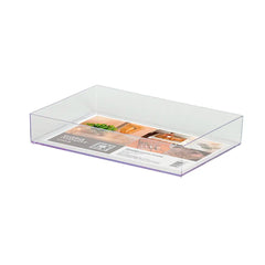 3348 Bandeja M 25×17×4,7cm Luxxor Cristal
