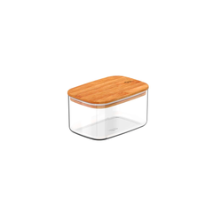 Pote Hermético 650ml Keep Tampa Bambu