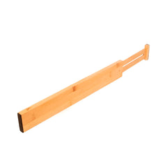 Divisória de Gavetas Ajustável Keep 1,5X56x6,5cm Extensor de gaveta- Bambu