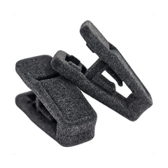 Presilha Veludo Preta Kit 2 Pares prendedor cabide