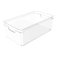 Organizador Clear 37x20x13cm Cesto