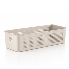 Cesto 4,5L 34x15x9cm Flow - Bege