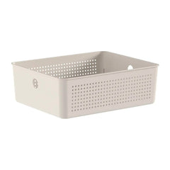 Cesto 5,4L 27x22x9cm Flow- Bege
