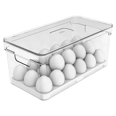 Organizador de Ovos 36un c/tampa Clear Fresh