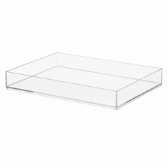 BANDEJA 34,5 X 25 X 4,7 CM CRISTAL