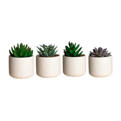 2259 Vaso de Suculenta Artificial Cerâmica 7×10cm Unidade