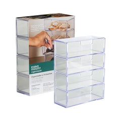 4662 Organizador C/4 4 Gavetas 17,5×7,5×23cm Diamond