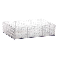 837 Cesta Organizador Quadratta Empilhável 32×23×8 cm