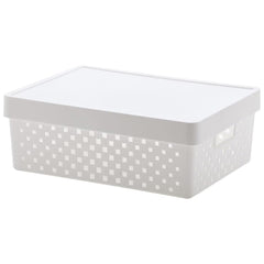 843 Caixa G Baixa c/tampa Quadratta 39x29x14