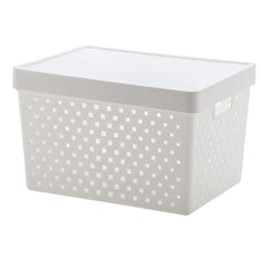 844 Caixa G Alta c/tampa Quadratta 39x29x24